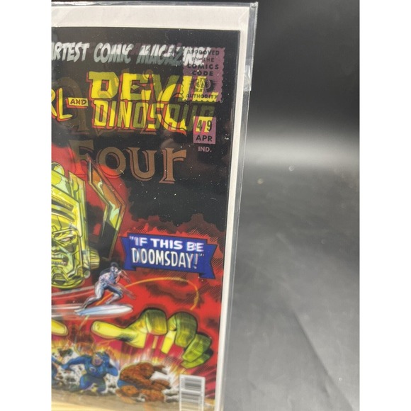 Moon Girl Devil Dinosaur #25 Fantastic Four #49 Homage Lenticular Bagged Boarded - Picture 2 of 5